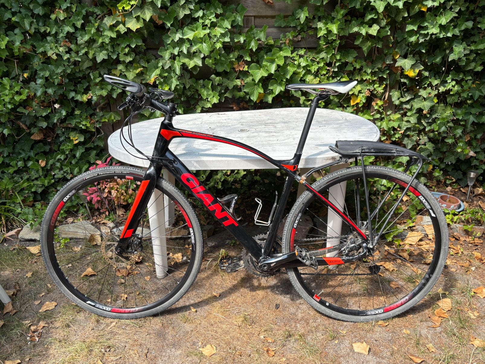 Giant Fastroad SLR1 Size ML Red & Black Bikepacking Bicycle, Ophalen, 28 inch, Gebruikt, Giant