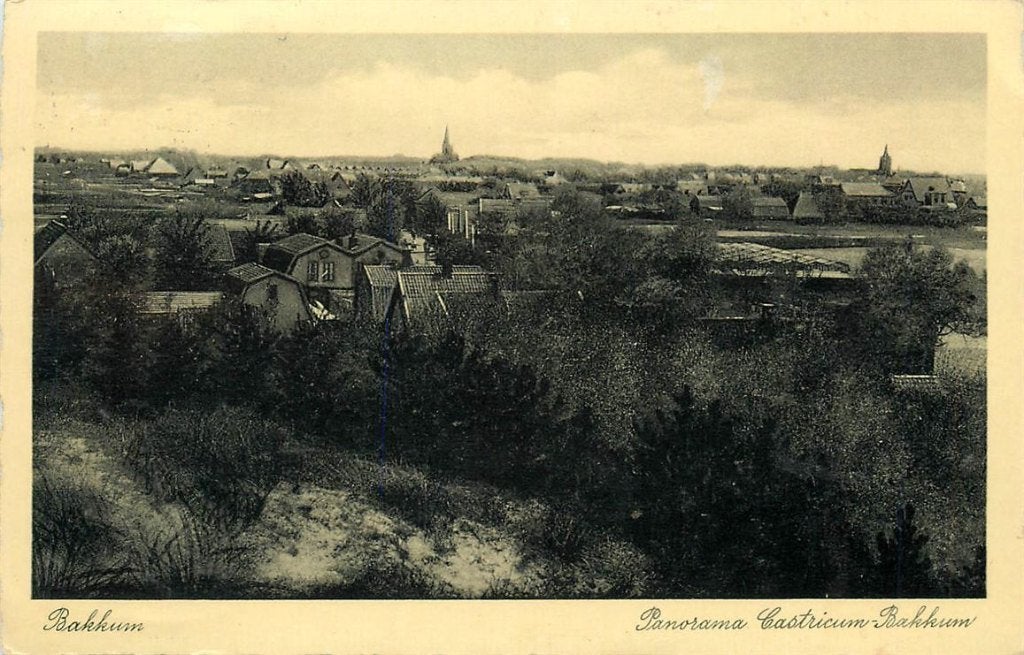 379-189-007 Bakkum, Verzenden, Voor 1920, Noord-Holland
