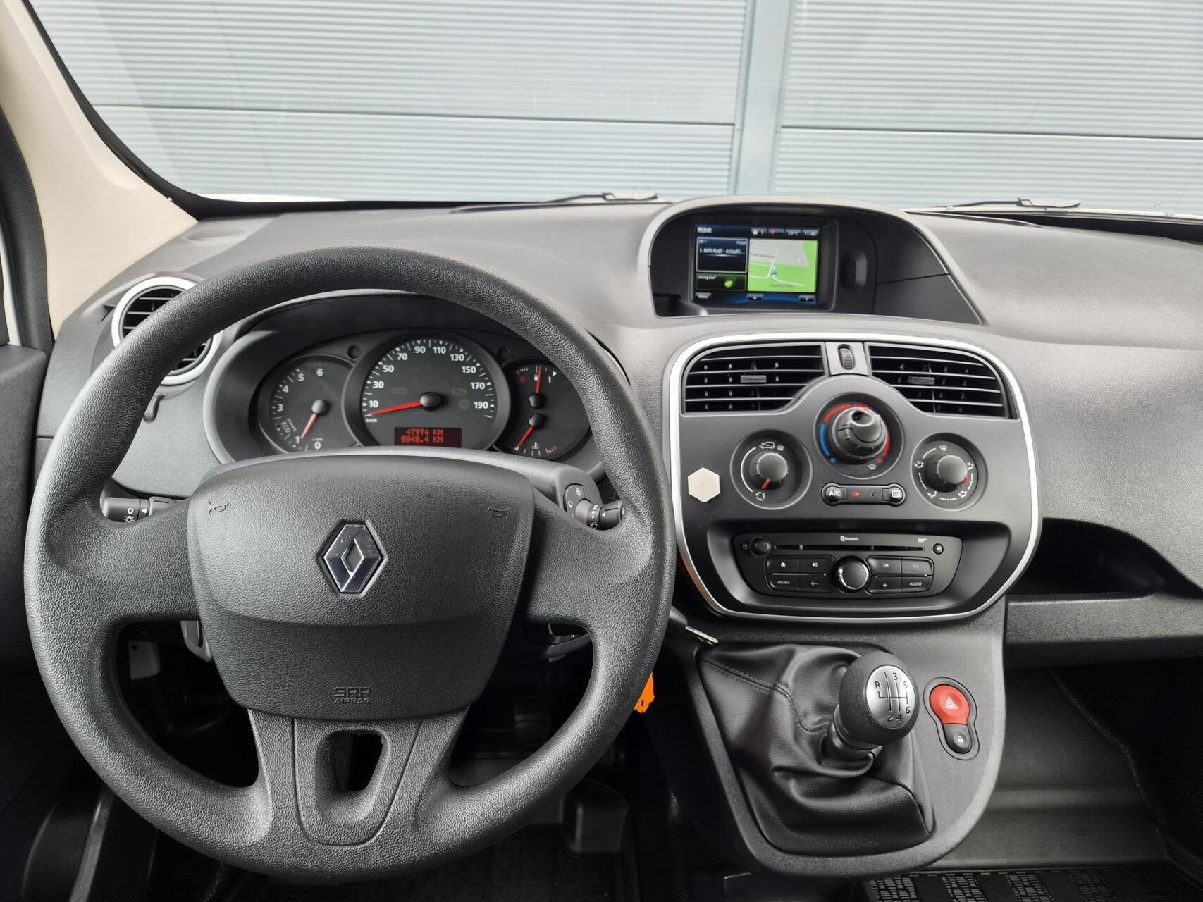 Renault Kangoo 1.5 dCi Maxi Airco Navi 100% onderh Lage km, Auto's, Gebruikt, Euro 6, Renault, Navigatiesysteem