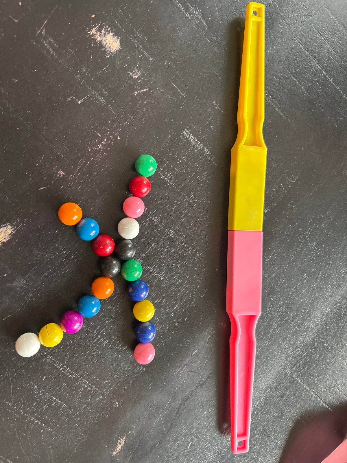 Magneten met magnetische balletjes, Kinderen en Baby's, Speelgoed | Educatief en Creatief, Ophalen of Verzenden, Gebruikt, Bouwen