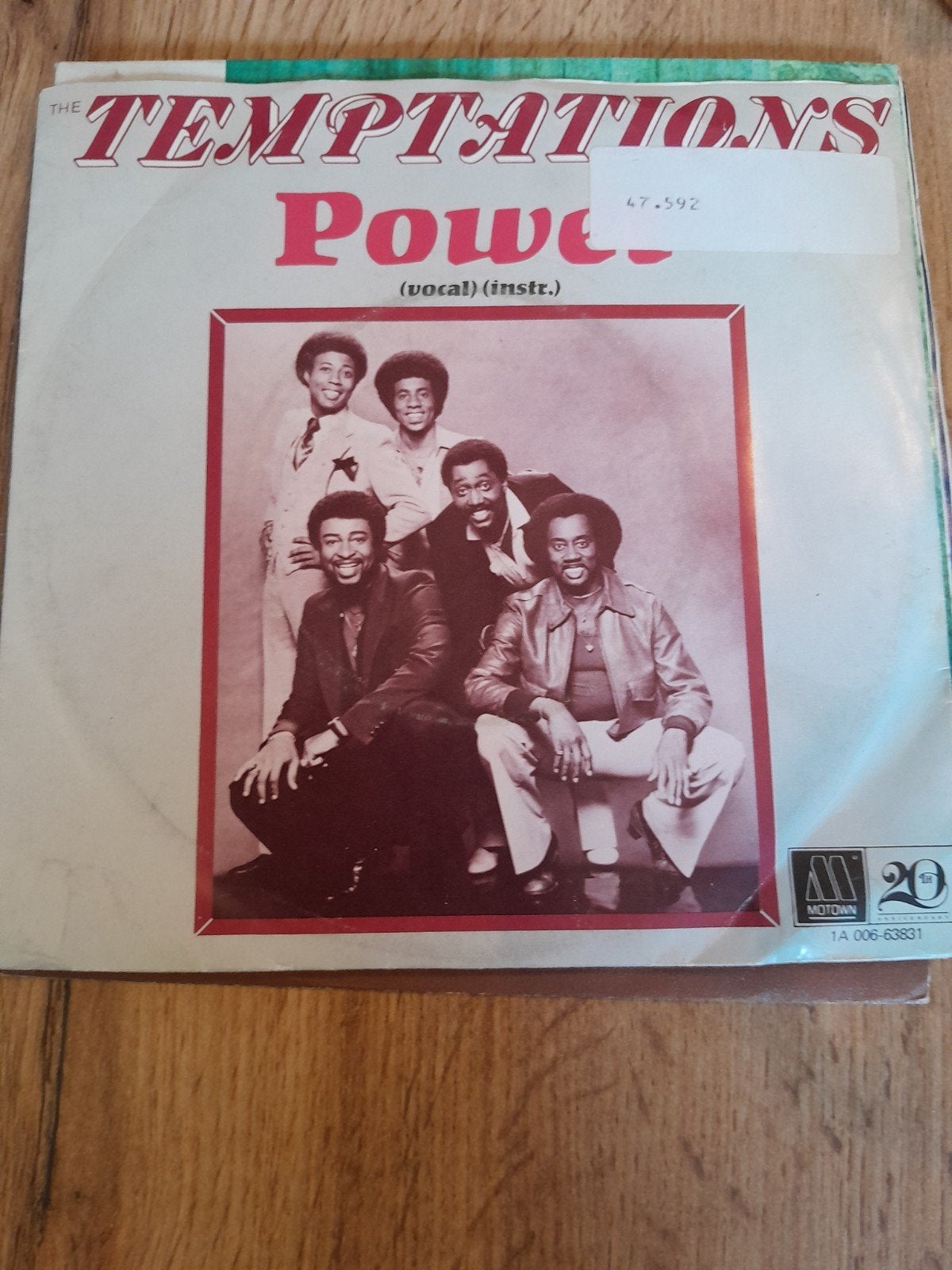 The temptations 7inch power, Cd's en Dvd's, Vinyl Singles, Ophalen of Verzenden, Zo goed als nieuw, Pop