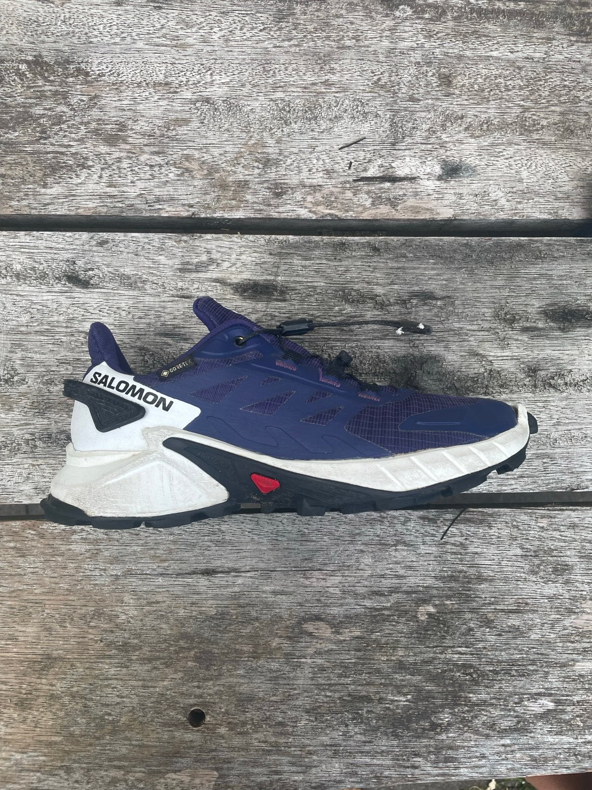 Salomon waterdichte trailschoenen maat 36, Sport en Fitness, Loopsport en Atletiek, Hardloopschoenen, Zo goed als nieuw, Hardlopen