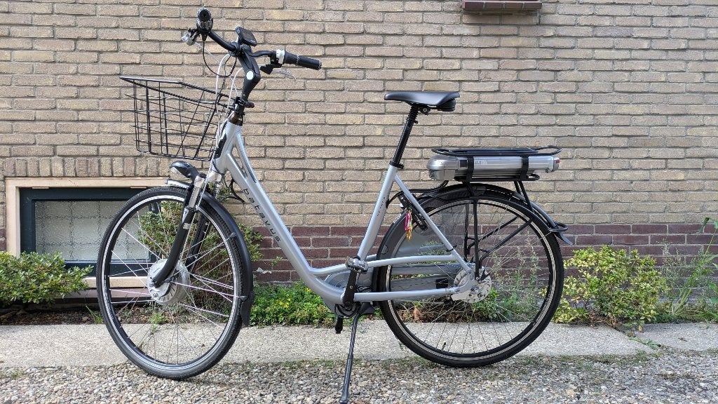 Elektrische damesfiets Batavus Monaco, 51 tot 55 cm, Ophalen, Gebruikt, Batavus