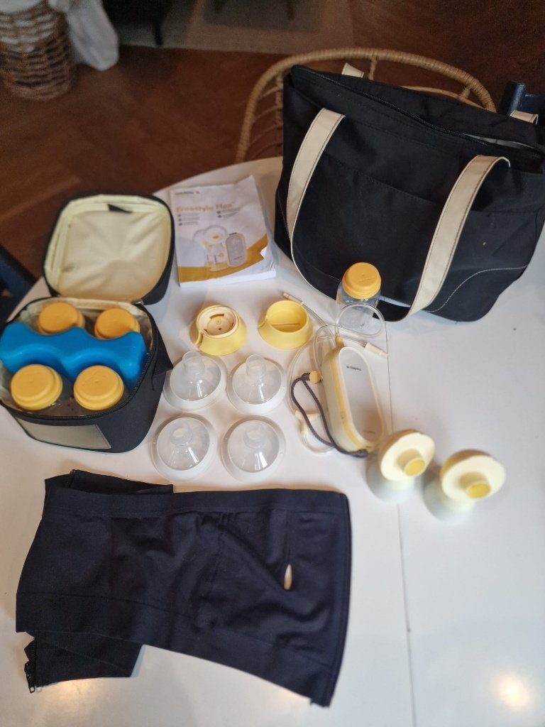 Medela Freestyle Flex Dubbele Elektrische Borstkolf, Ophalen, Gebruikt