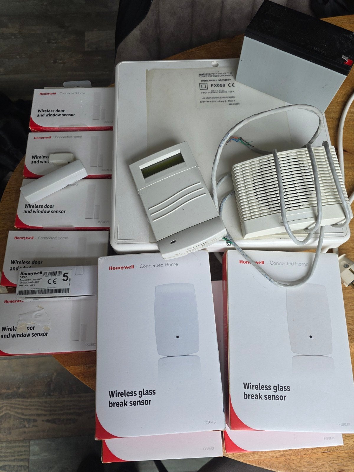 Honeywell Galaxy alarmsysteem, Ophalen, Compleet systeem, Overige soorten