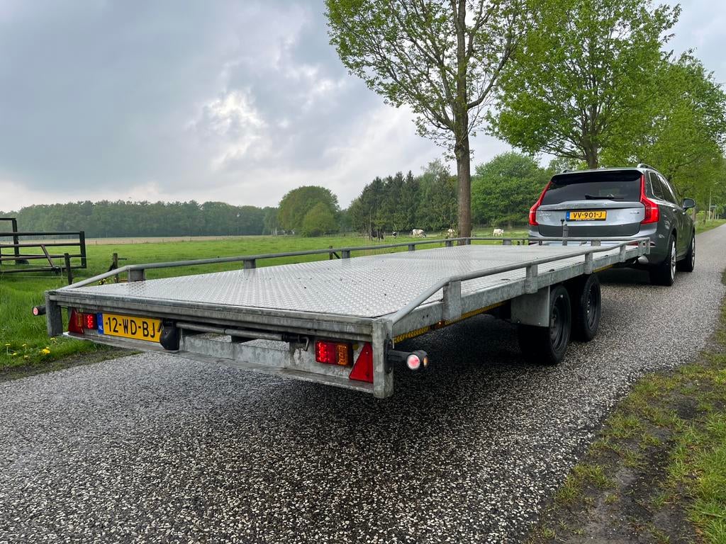 Autoambulance 510x200 Autotransporter 2700KG Aluminium vloer, Auto diversen, Ophalen, Zo goed als nieuw