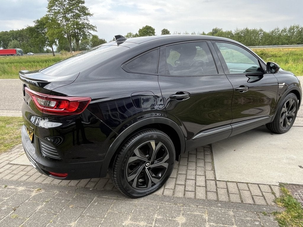 Renault Arkana 1.6 E-Tech hybrid 145PK E-Tech R.S.Line engin, Auto's, Renault, 4 cilinders, Overige brandstoffen, Zwart, Leder