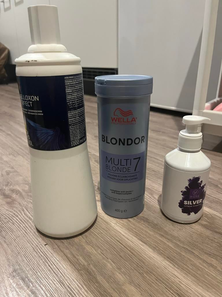 Wella Blondor Multi Blonde, Welloxon Perfect en Moos Silver, Sieraden, Tassen en Uiterlijk, Uiterlijk | Haarverzorging, Ophalen of Verzenden