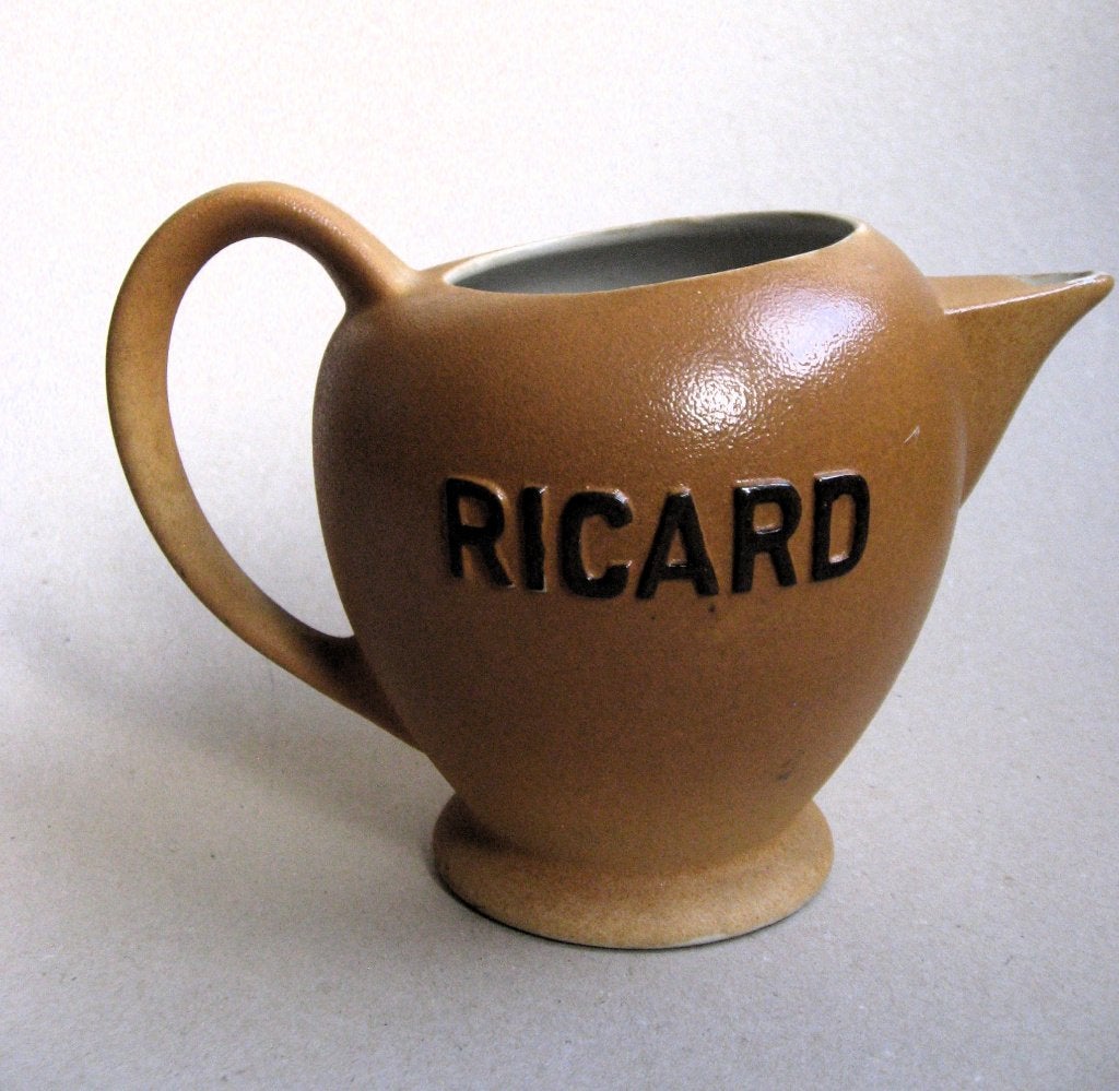 Vintage Ricard waterkan voor Ricard Anisette pastis, Ophalen of Verzenden