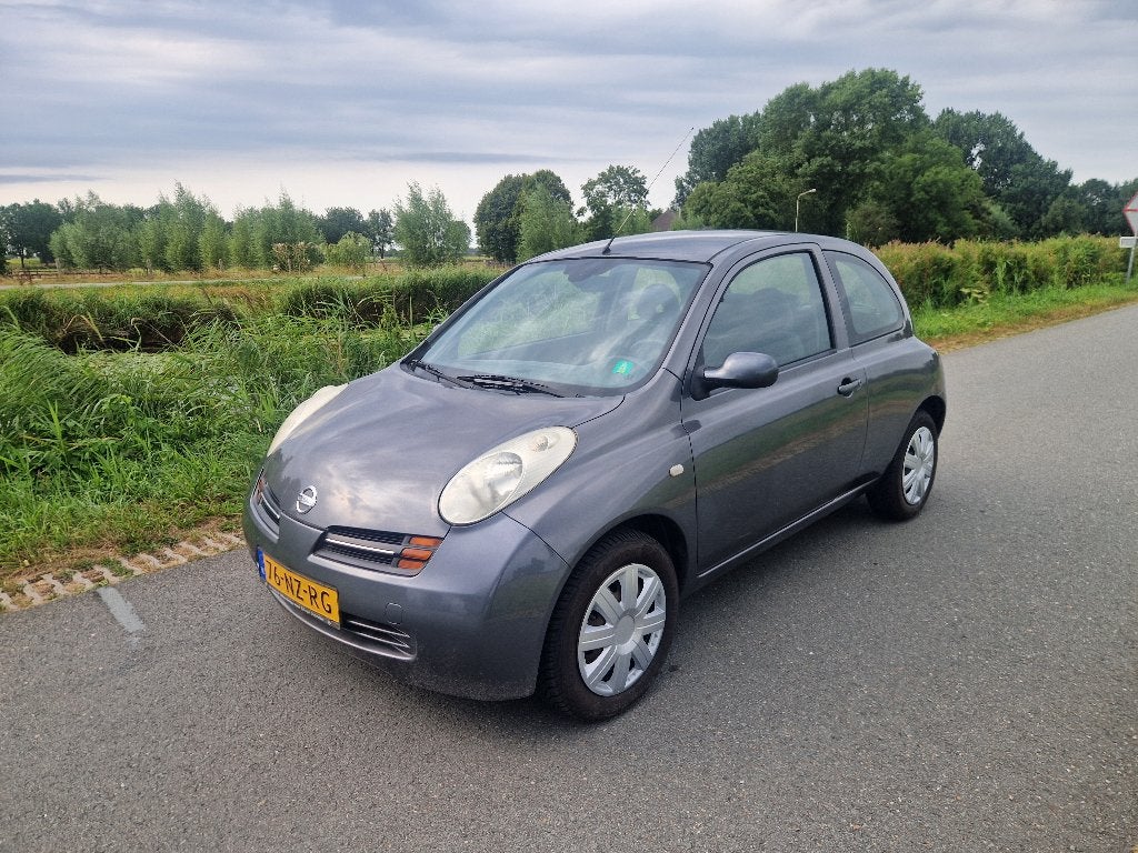Nissan Micra 1.2 i Tekna 2004 Airco Climat Control Nwe APK, Auto's, Nissan, Voorwielaandrijving, Euro 5, Stof, 31 €/maand