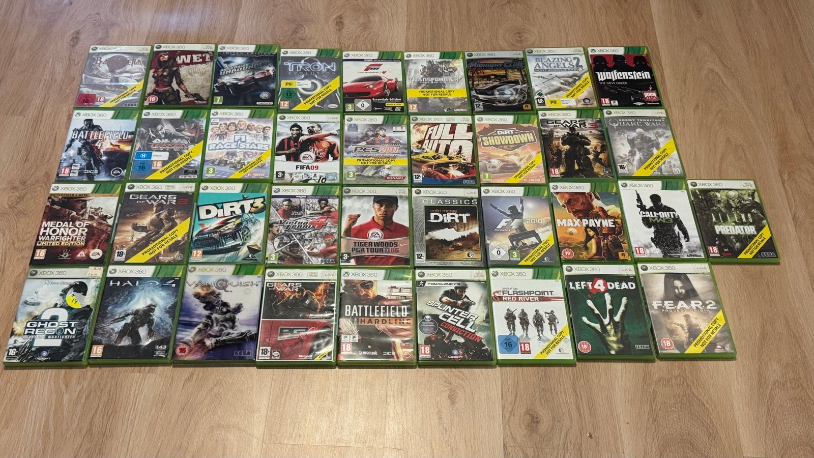 37 Xbox 360 games - Diverse genres, Spelcomputers en Games, Ophalen, Online, Gebruikt, Overige genres