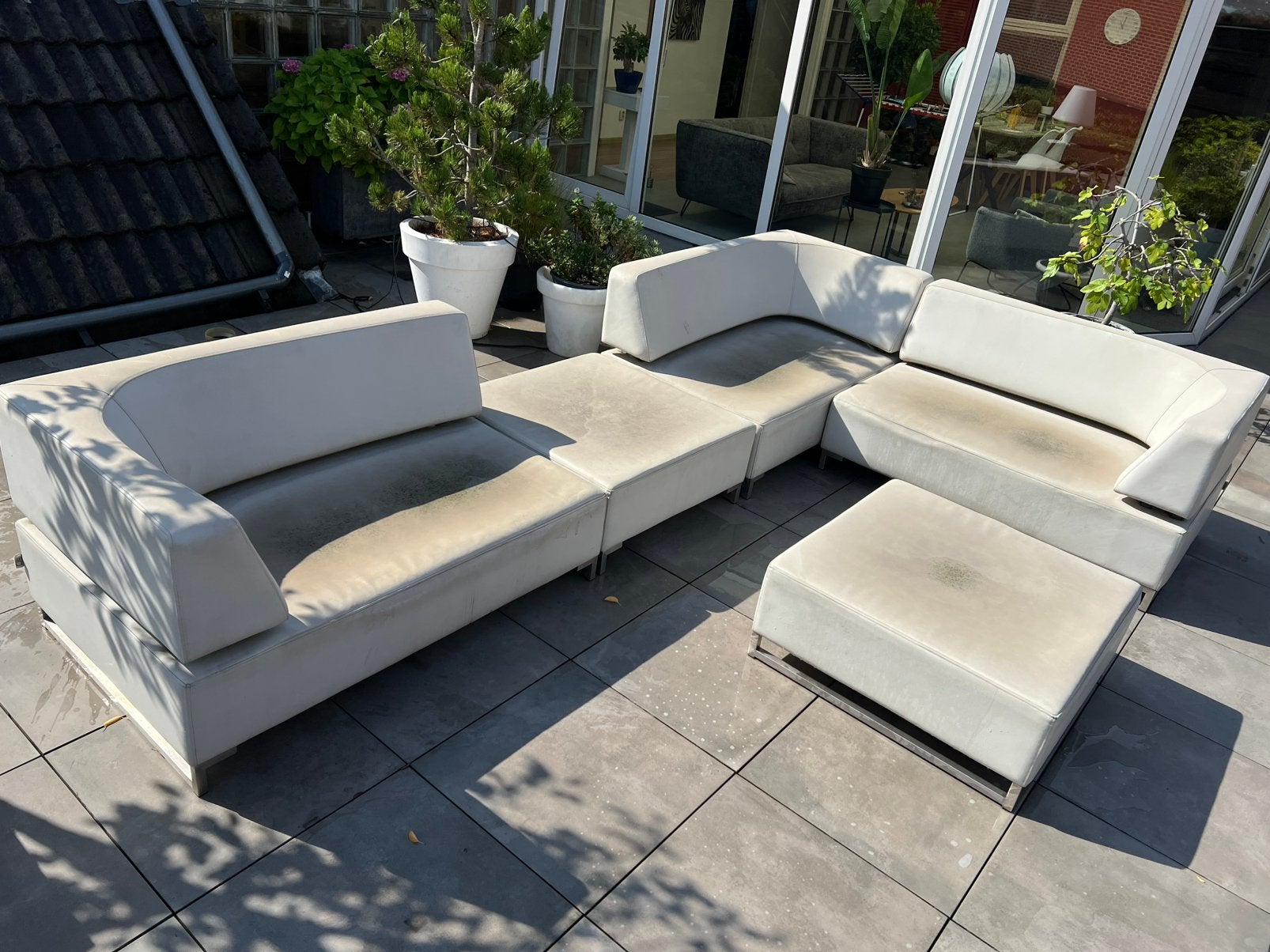 Applebee loungeset, Ophalen, Kunststof, Gebruikt, Bank