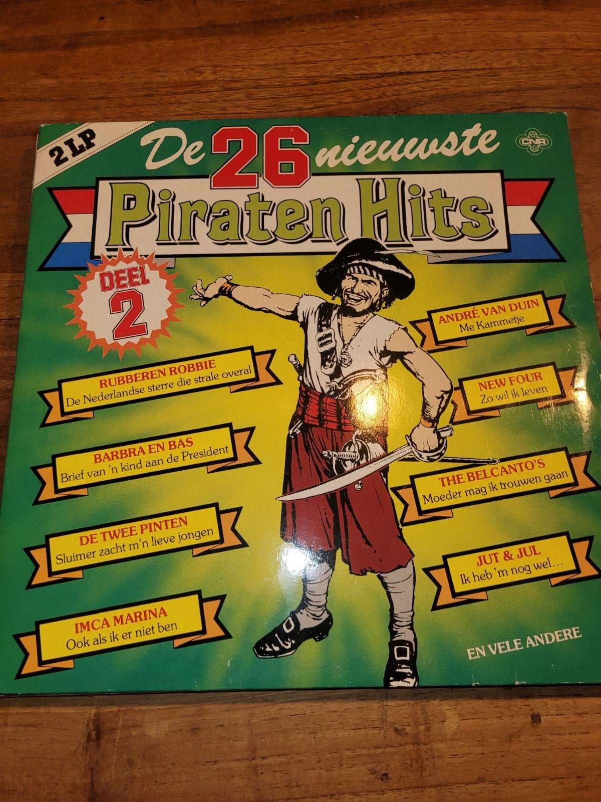 de 26 nieuwste piraten hits met oa de mus arie van roozendaa, Ophalen of Verzenden