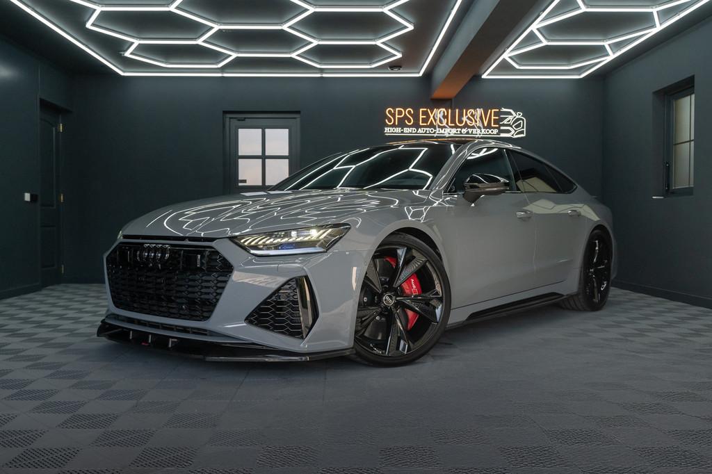 Audi A7 Sportback 4.0 TFSI RS 7 quattro URBAN / B&O / Kerami, Auto's, Automaat, Gebruikt, Leder, Bedrijf