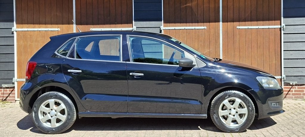 Volkswagen Polo 1.2 Easyline | Airco | 4 seizoenenbanden | 5, Euro 5, 60 pk, 1198 cc, Zwart