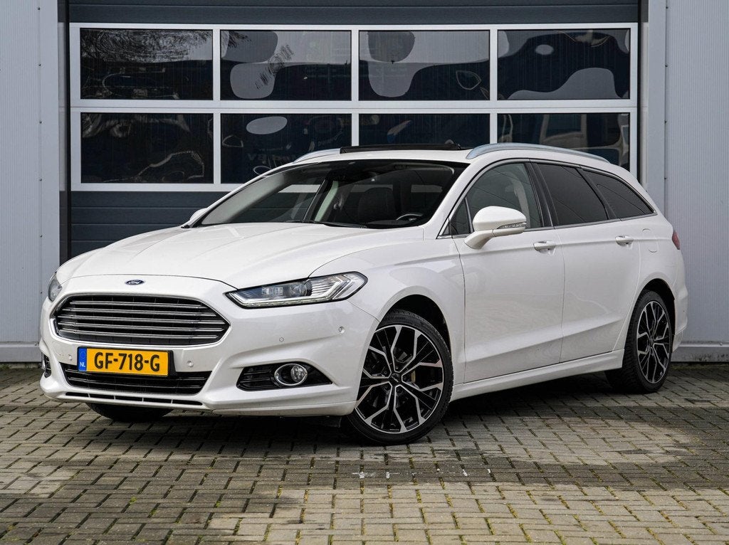 Ford Mondeo Wagon 1.5 Titanium | Panoramadak | Keyless | Ful, Auto's, Ford, Voorwielaandrijving, 4 cilinders, Wit, Origineel Nederlands