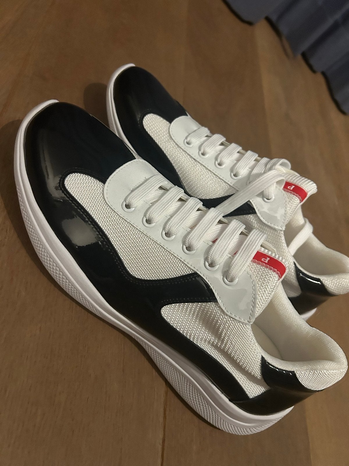 Prada Sneakers niet gedragen maat 45, Verzenden, Zwart, Nieuw, Sneakers of Gympen