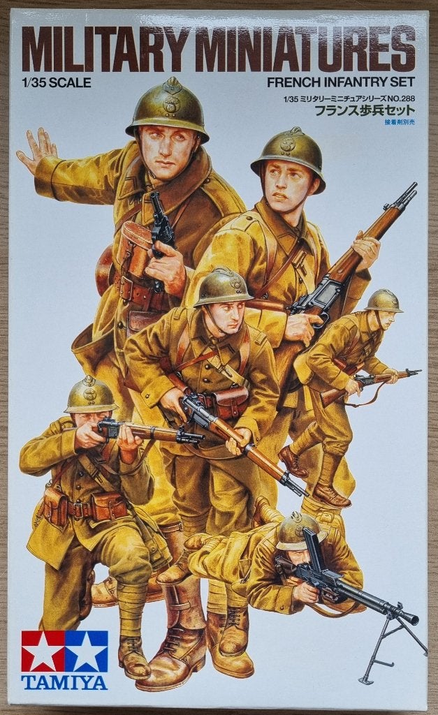 Tamiya 1:35 #35288 WWII French Army Infantry Set, Ophalen of Verzenden, Nieuw, 1:35 tot 1:50, Figuur of Figuren