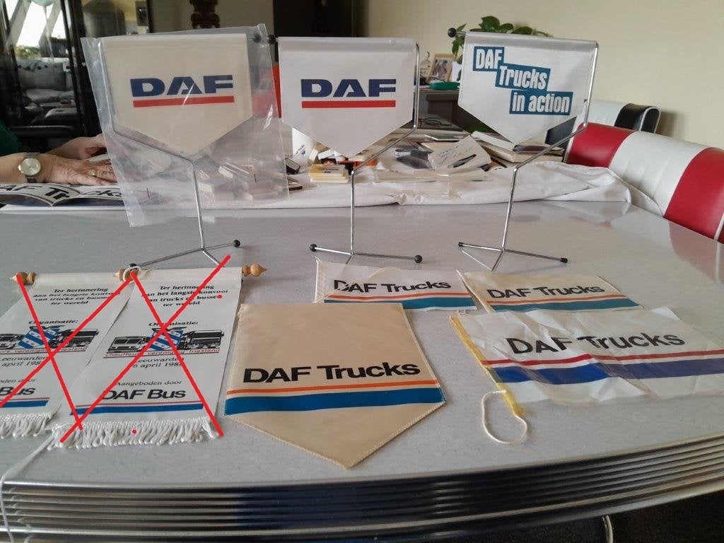 7 x daf vaantjes, Ophalen of Verzenden, Zo goed als nieuw, Overige typen