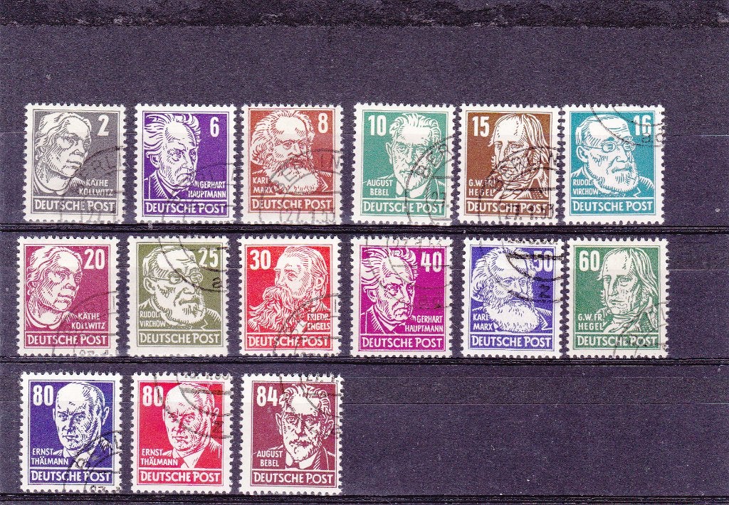 DDR 327/41 (656), Verzenden, DDR, Gestempeld