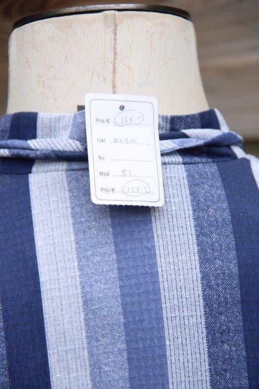 Jurk blauw Derofa mt 51 Vintage Nieuw Vaste prijs, Blauw, Maat 46/48 (XL) of groter, Derofa, Nieuw