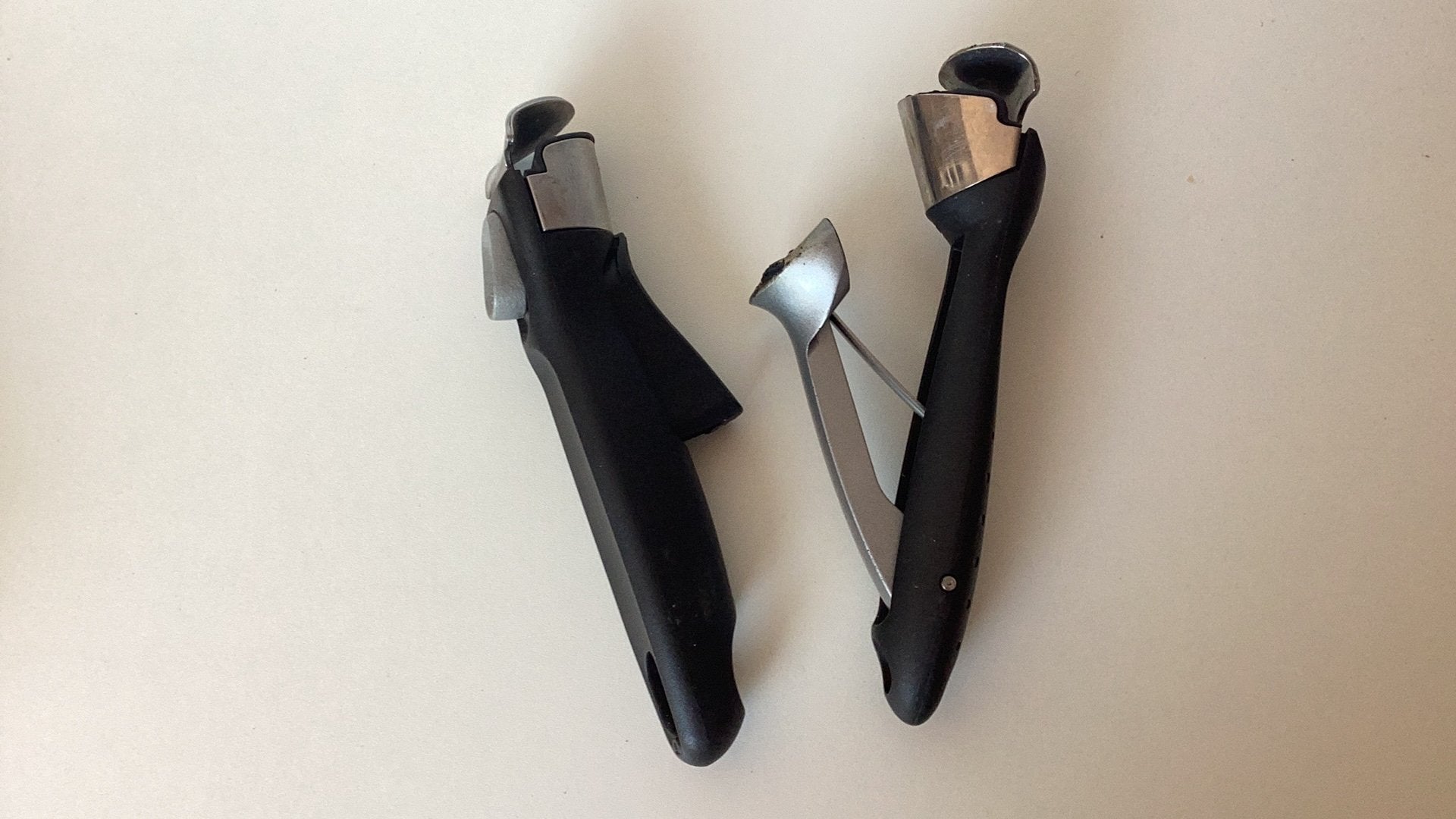 2 originele Tefal pannengrepen voor steelloze Tefal pannen, Overige materialen, Overige typen, Ophalen of Verzenden, Gebruikt