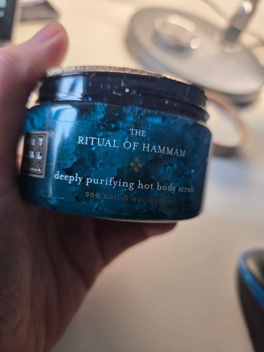 Ritual of hammam bodyscrub te koop, Ophalen of Verzenden, Nieuw, Bad & Douche