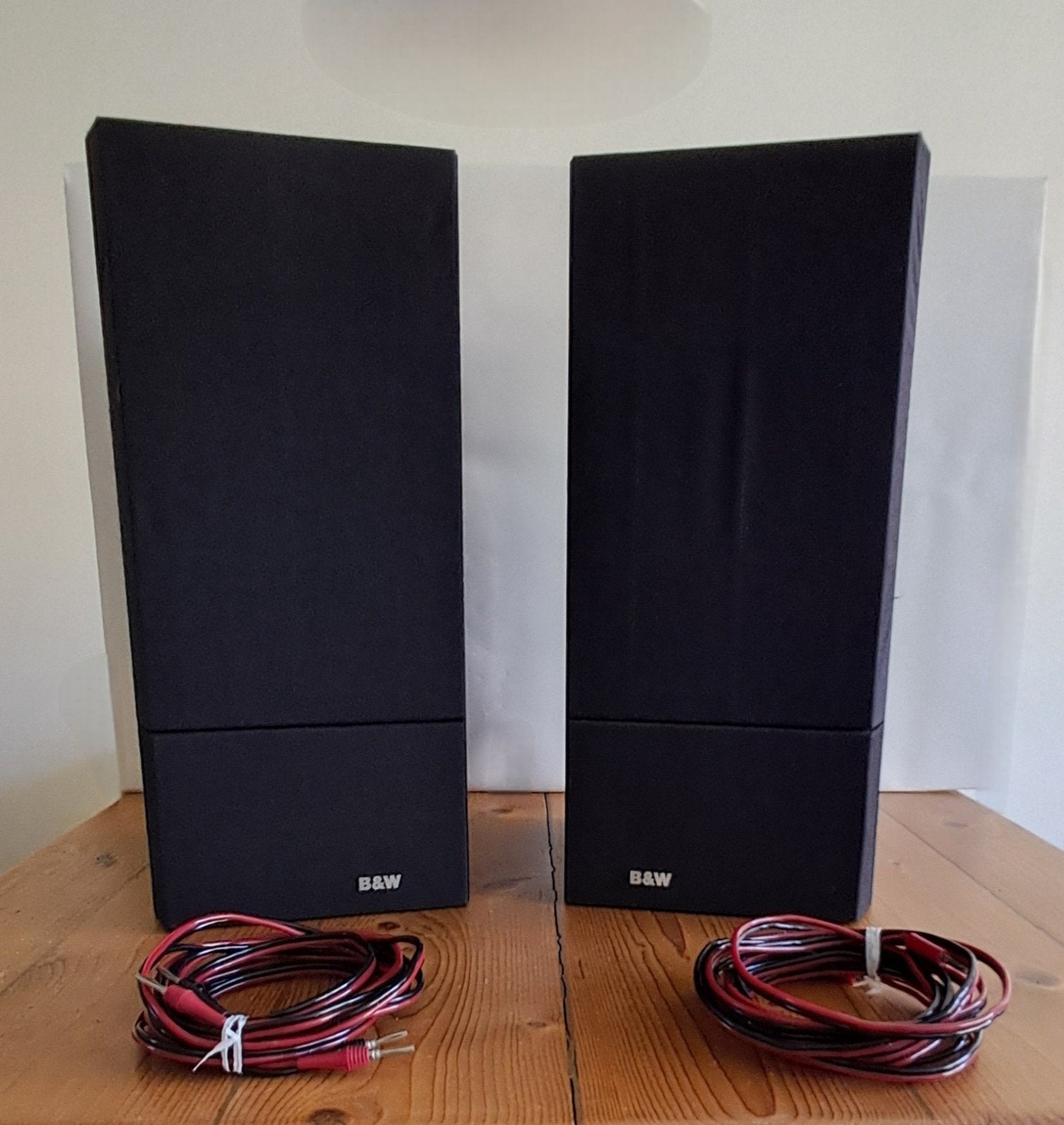 Speakers B&W 202 i, Ophalen, Gebruikt, Inclusief kabels, Speakerset
