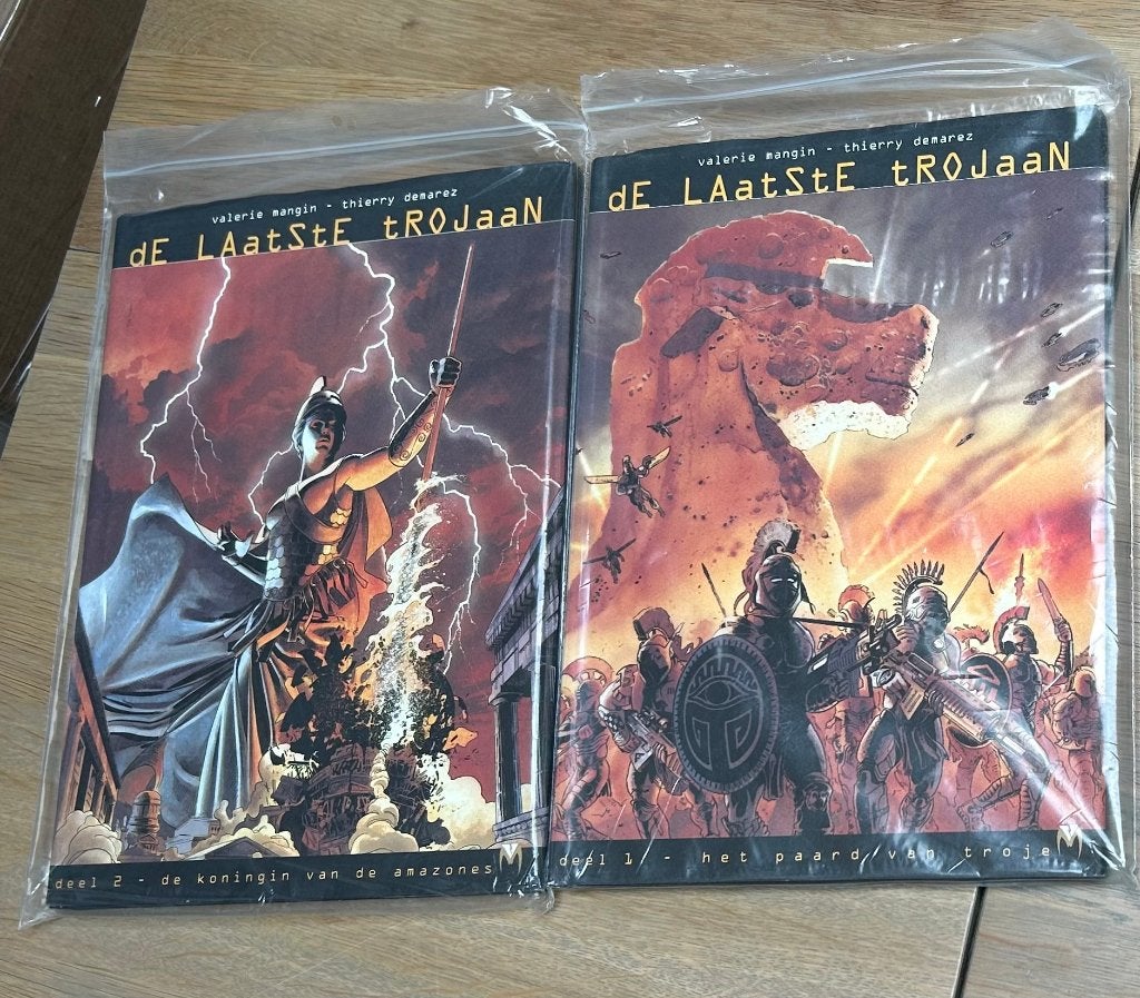 De laatste Trojaan 1 en 2 (Talent coll Millennium), Meerdere stripboeken, Ophalen of Verzenden, Zo goed als nieuw