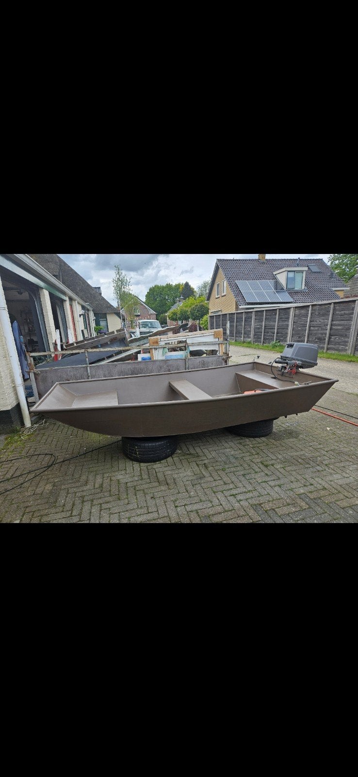 Aluminium platbodem 3m 6pk suzuki, Ophalen, Motor en Techniek, Motorboot