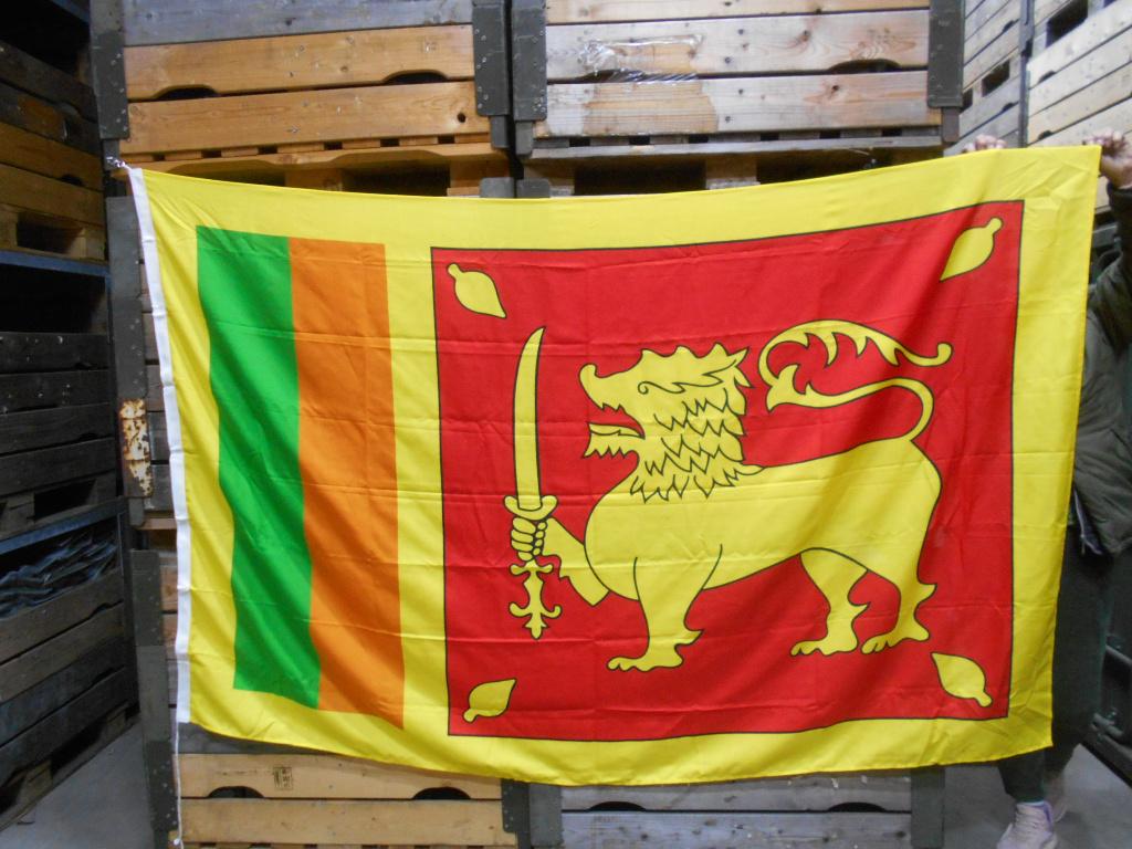 Scheepsvlag Shipmate vlag Srilanka Ca 150x225 cm, Diversen, Vlaggen en Wimpels, Ophalen of Verzenden, Zo goed als nieuw
