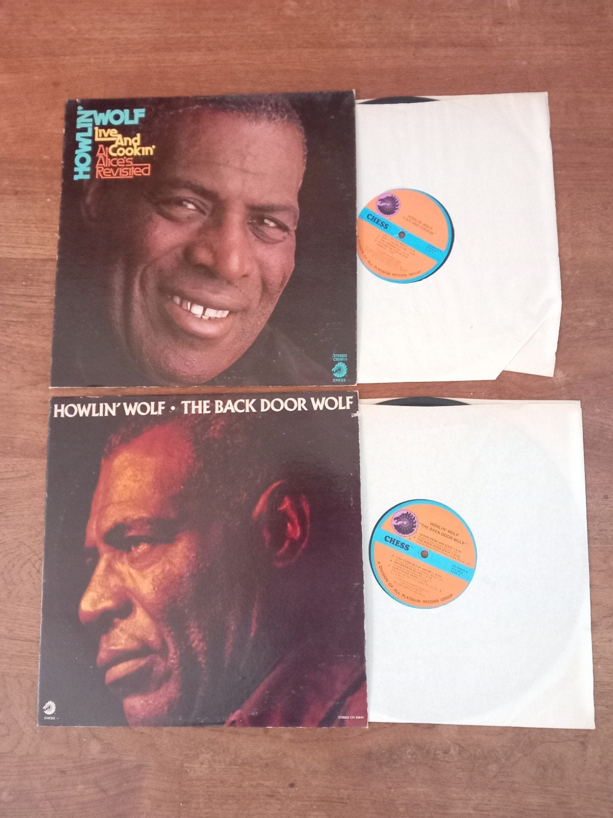 Howlin' Wolf, the backdoor Wolf & live and cookin', Cd's en Dvd's, Ophalen of Verzenden, Zo goed als nieuw, 12 inch, Blues