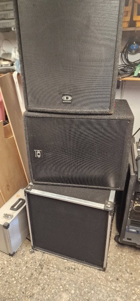 dynacord set, Audio, Tv en Foto, Luidsprekers, Gebruikt, Overige typen, 150 watt of meer, Overige merken, Ophalen of Verzenden