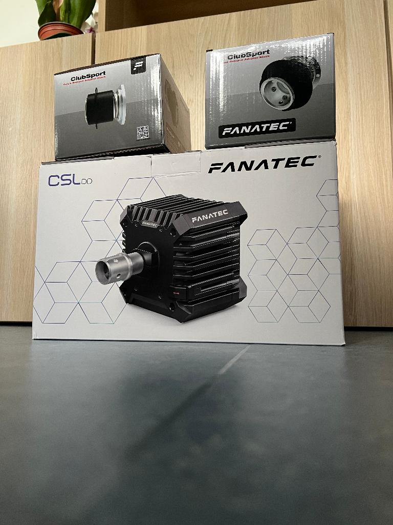 Fanatec CSL DD 8Nm + 2x Metal QR1, Computers en Software, Joysticks, Ophalen of Verzenden, Gebruikt, Fanatec