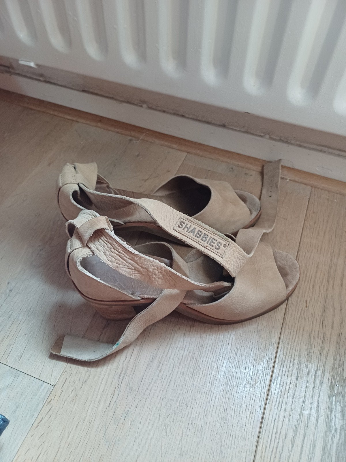 shabbies maat 40 zandkleurig, Ophalen of Verzenden, Zo goed als nieuw, Jongetje of Meisje, Schoentjes