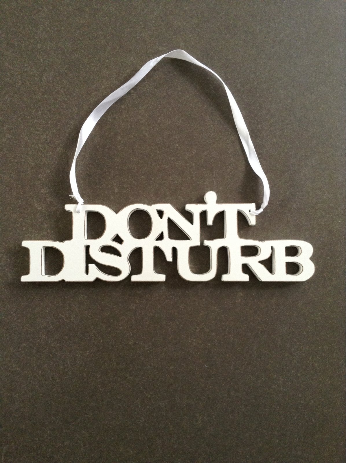 Riviera Maison 'Don't Disturb' Deurhanger, Huis en Inrichting, Hout, Ophalen of Verzenden, Zo goed als nieuw, Modern