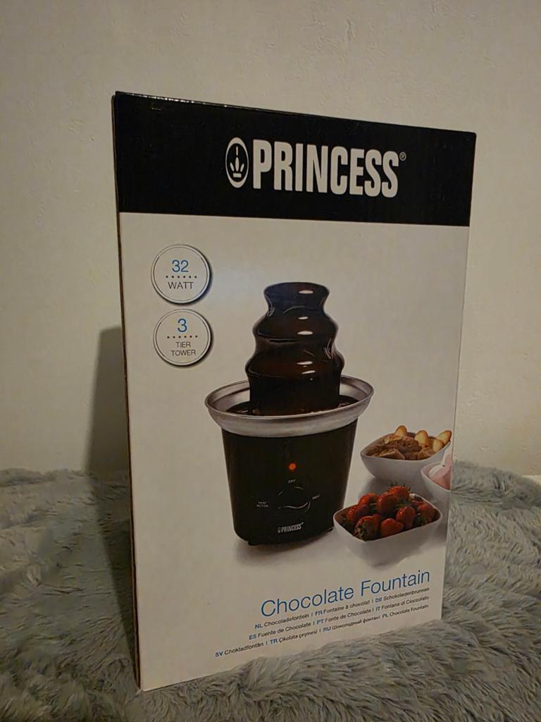Princess Chocoladefontein - 3 lagen, 32W, Huis en Inrichting, Keuken | Keukenbenodigdheden, Overige typen, Nieuw, Ophalen of Verzenden