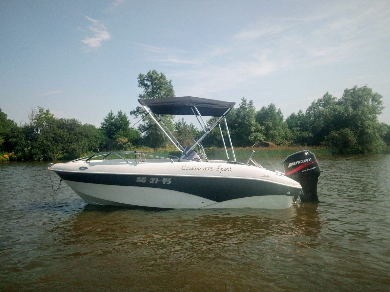corsiva 475 sport, Ophalen, Viertaktmotor, 5 m, Zo goed als nieuw