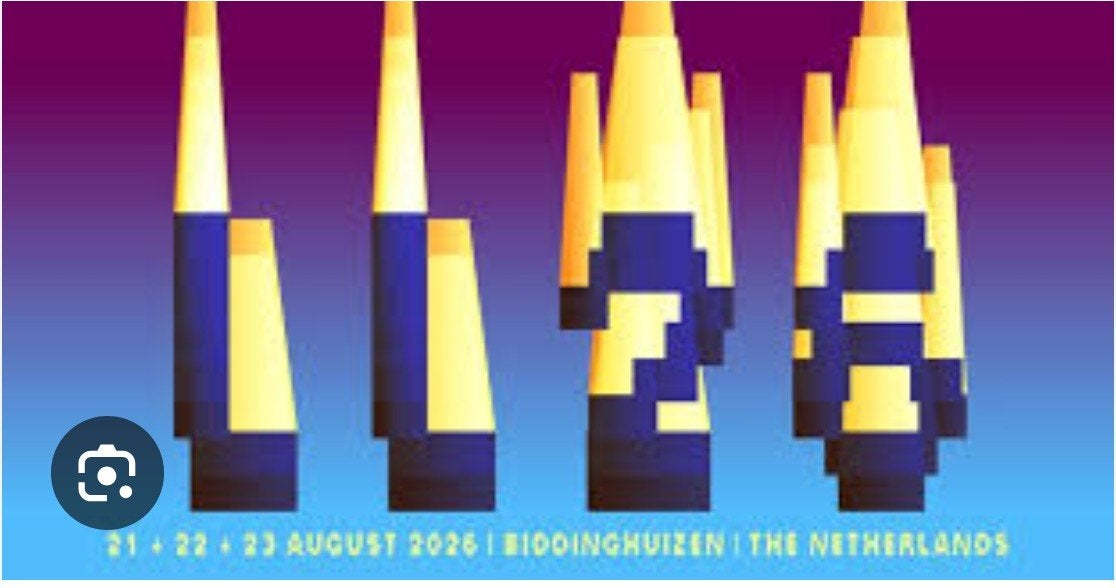Lowlands 2026, Eén persoon