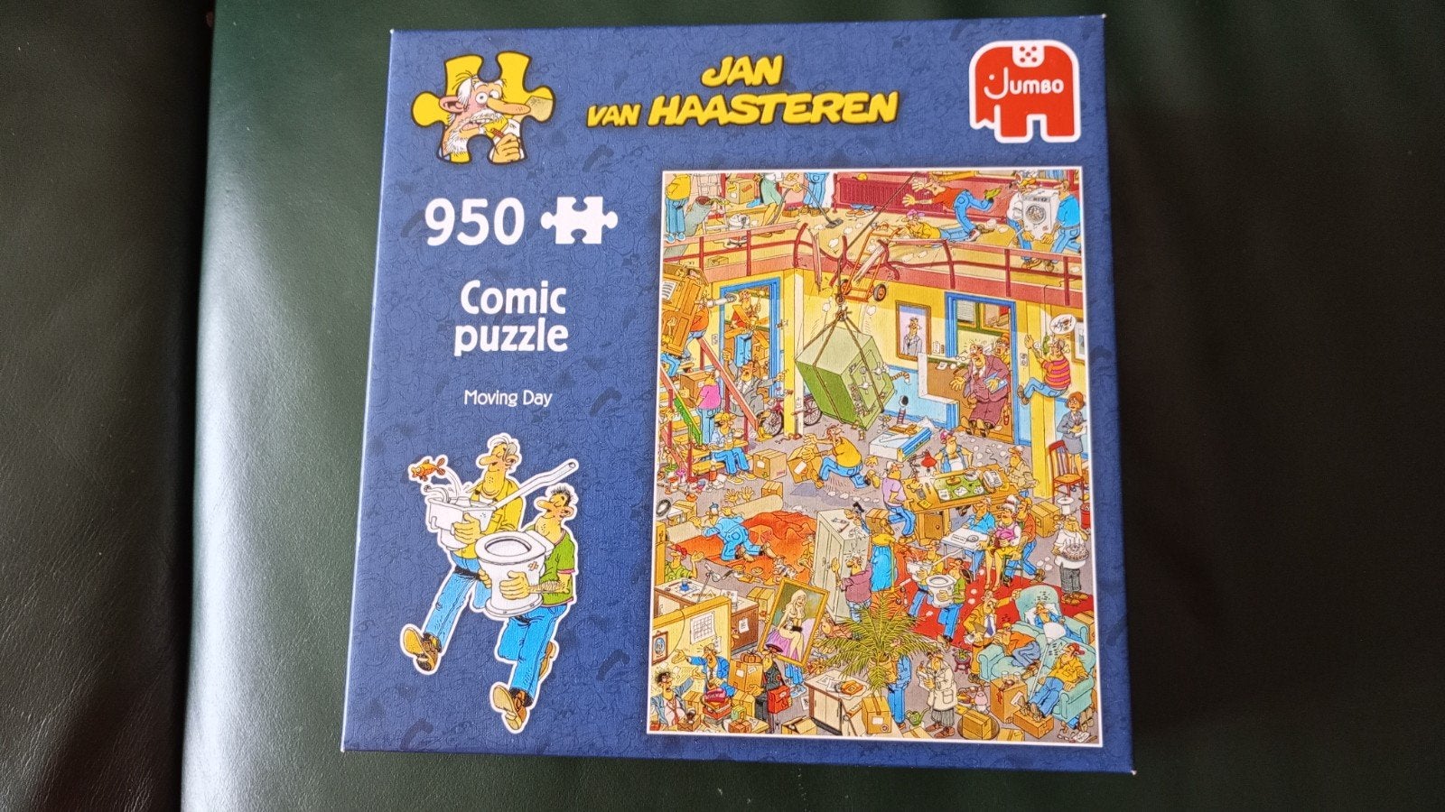 Jan van Haasteren Comic Puzzel - Moving Day (950 stukjes), Ophalen of Verzenden, 500 t/m 1500 stukjes, Zo goed als nieuw, Legpuzzel