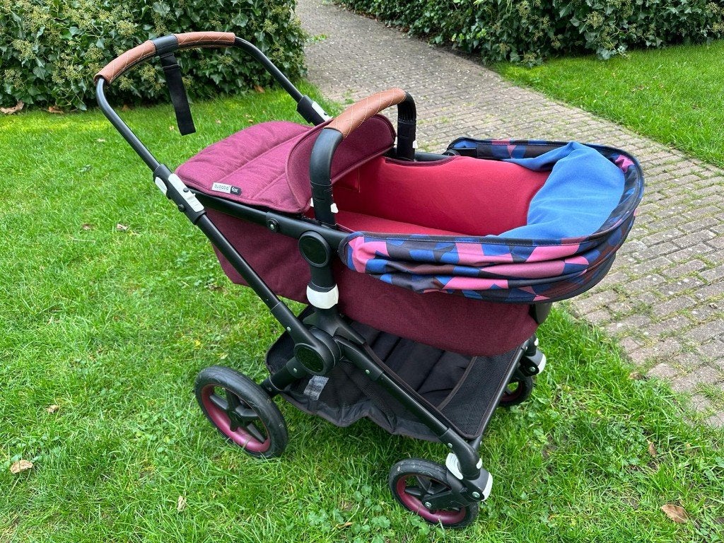 Unieke Bugaboo Fox Kinderwagen met veel extra’s, Verstelbare duwstang, Bugaboo, Zo goed als nieuw, Ophalen