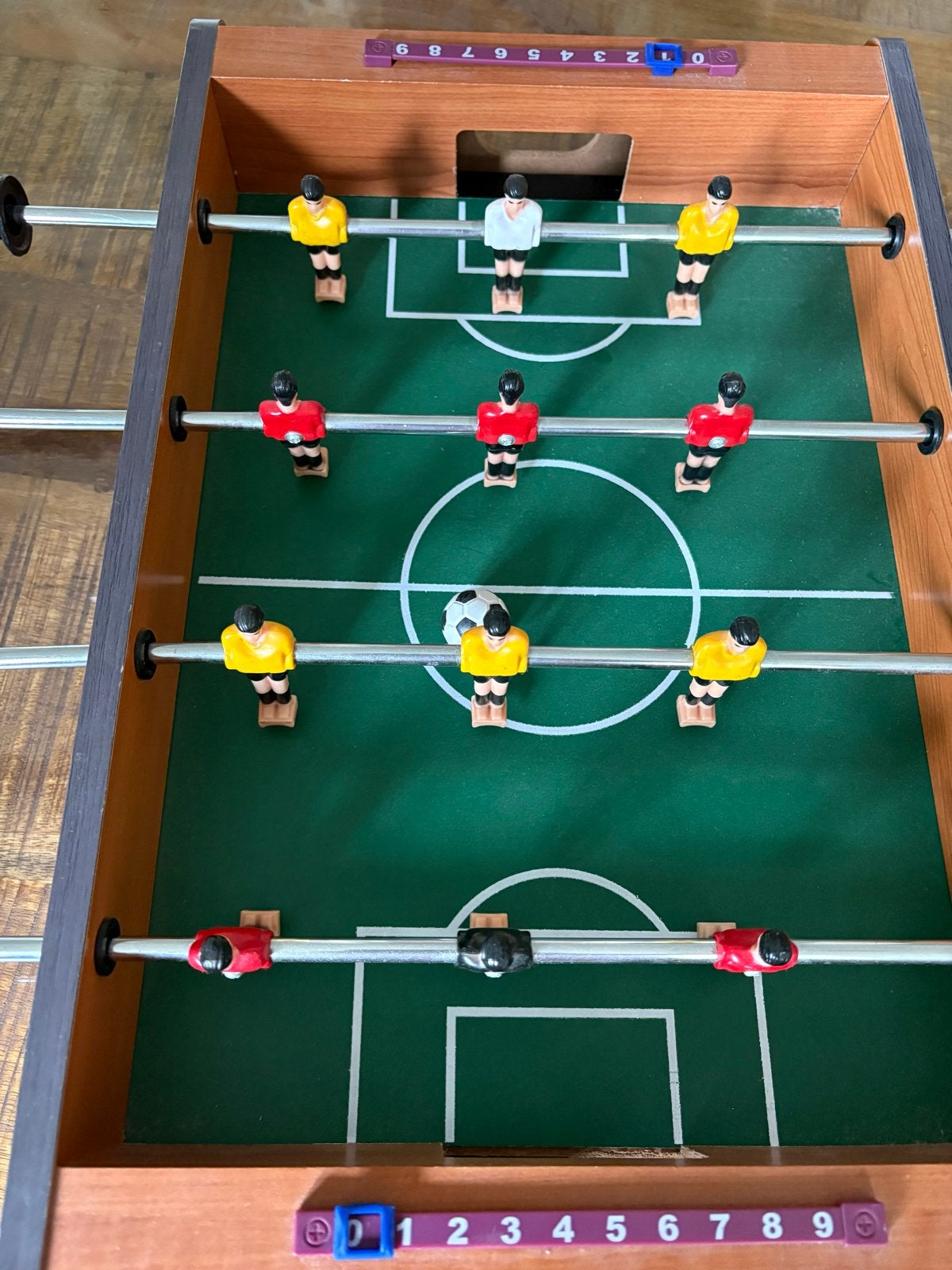 Compact Tafelvoetbalspel - Mini Voetbaltafel, Ophalen of Verzenden, Gebruikt, Jongen of Meisje