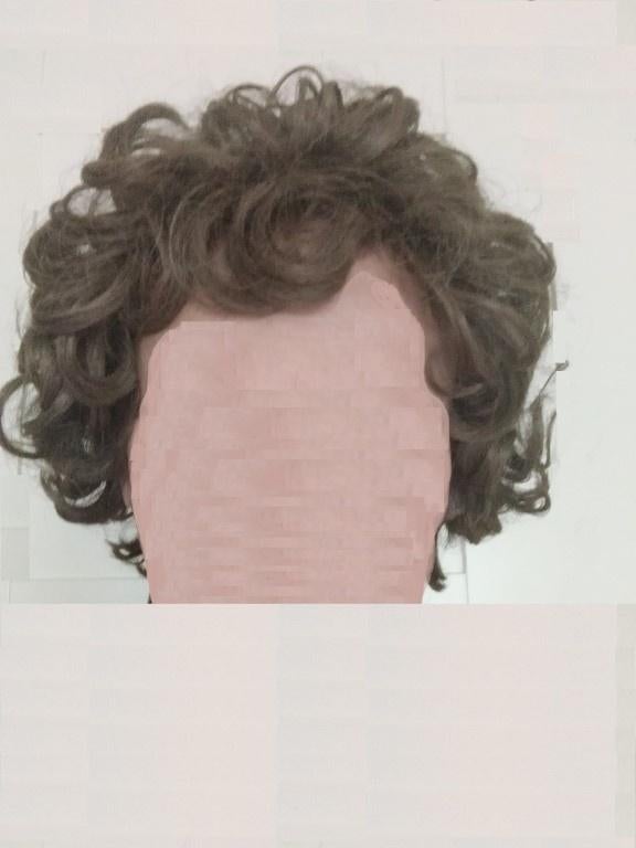 pruik middelblond haar  ~ toneel / verkleed / feest, Ophalen of Verzenden, Gebruikt, Hoed of Pruik, Overige