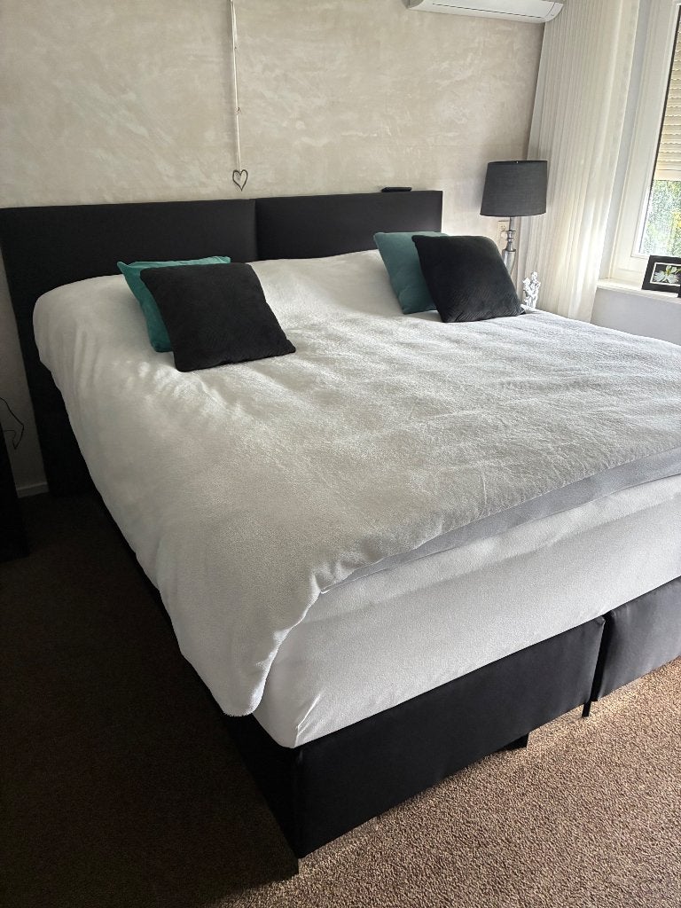 Serta boxspring 180-200, Ophalen, Zwart, Hotelchique, Tweepersoons
