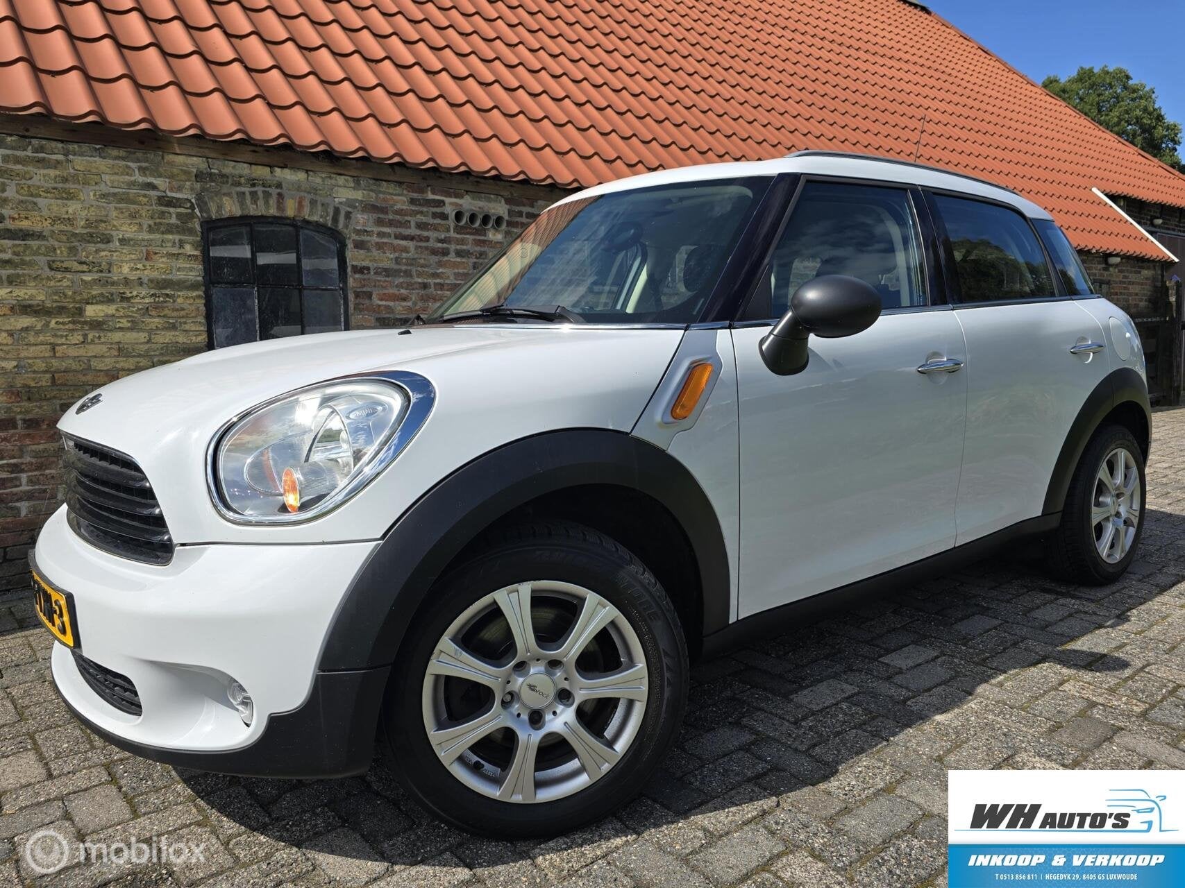Mini Countryman 1.6 One Edition, Voorwielaandrijving, Euro 5, Gebruikt, Wit