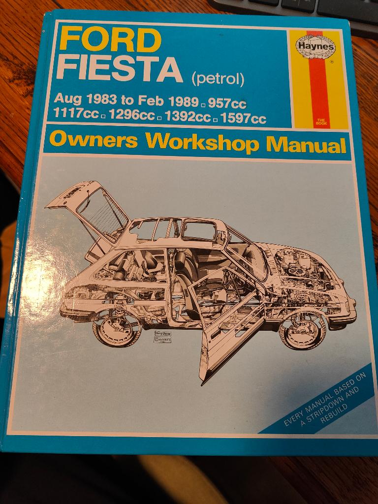 Haynes Manual Ford Fiesta petrol 83-89, Ophalen of Verzenden