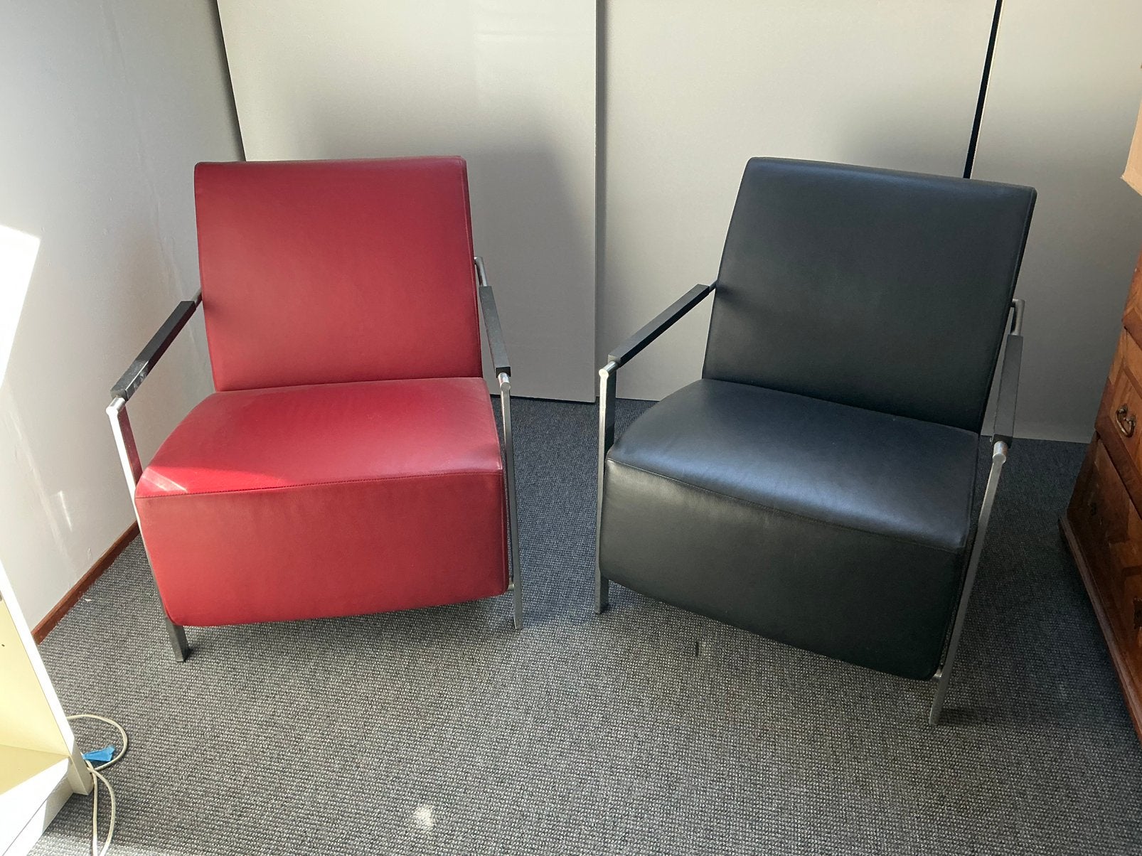 Prachtige set van 2 Harvink Alowa fauteuils, Ophalen, Zo goed als nieuw, Tijdloos., 50 tot 75 cm