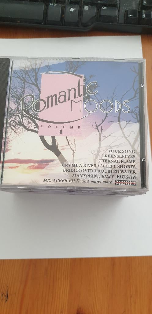0594 10 cd's romantic moods, Verzenden, Zo goed als nieuw