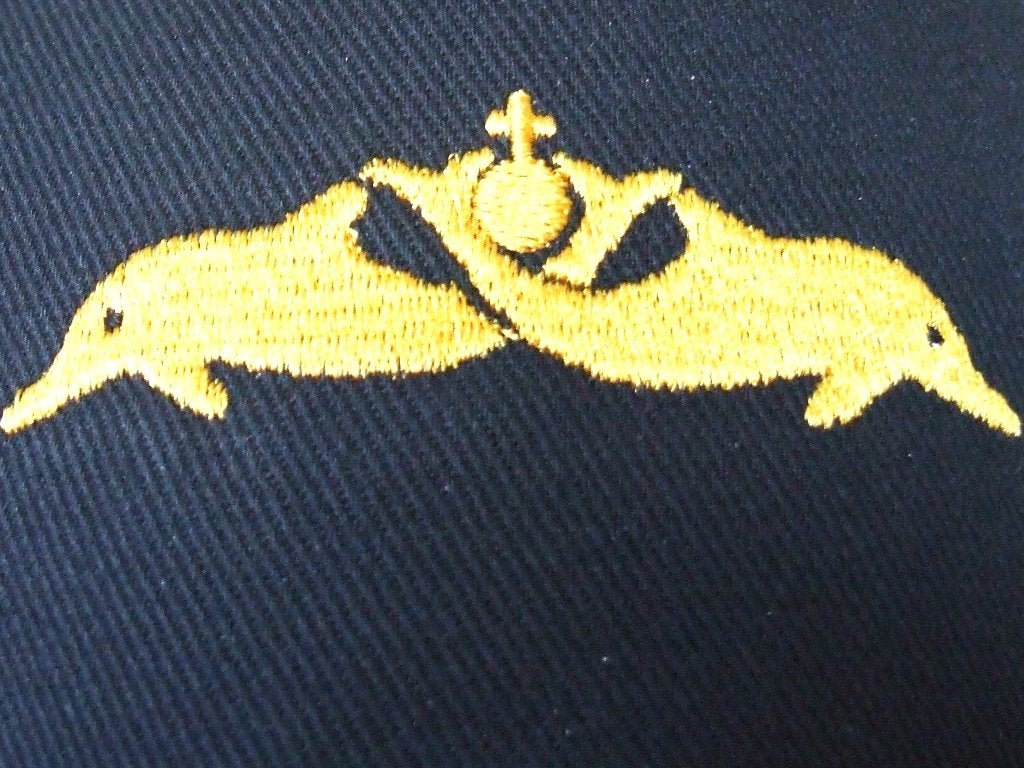Pet,Cap,Koninklijke,Marine,Onderzee,Dienst, Verzenden, Marine, Nederland, Helm of Baret