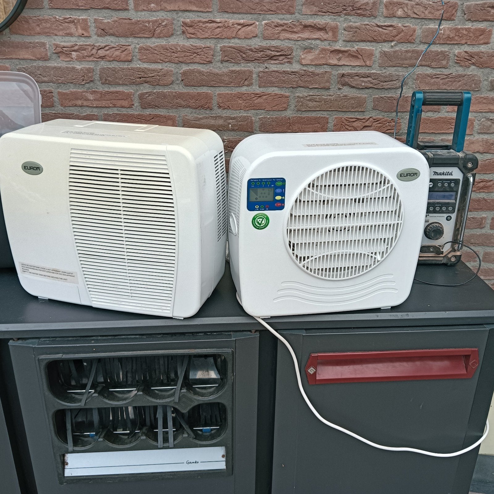 eurom airco split ac 2401 opknapper/onderdelen, Caravans en Kamperen, Caravan accessoires, Gebruikt, Ophalen